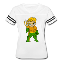 Character #44 Women’s Vintage Sport T-Shirt - white/black