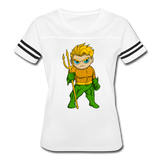 Character #44 Women’s Vintage Sport T-Shirt - white/black