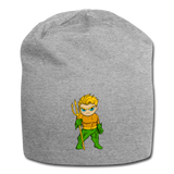 Character #44 Jersey Beanie - heather gray