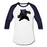 Character #45 Baseball T-Shirt - white/navy