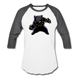 Character #45 Baseball T-Shirt - white/charcoal