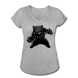 Character #45 Women's Tri-Blend V-Neck T-Shirt - heather gray