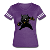 Character #45 Women’s Vintage Sport T-Shirt - vintage purple/white