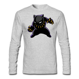 Character #45 Men's Long Sleeve T-Shirt by Next Level - heather gray