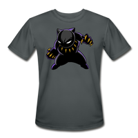 Character #45 Men’s Moisture Wicking Performance T-Shirt - charcoal