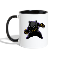 Character #45 Contrast Coffee Mug - white/black