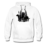 Character #46 Men’s Premium Hoodie - white