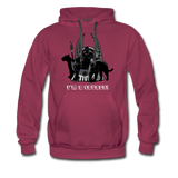 Character #46 Men’s Premium Hoodie - burgundy
