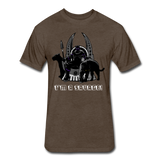 Character #46 Fitted Cotton/Poly T-Shirt by Next Level - heather espresso