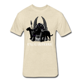 Character #46 Fitted Cotton/Poly T-Shirt by Next Level - heather cream