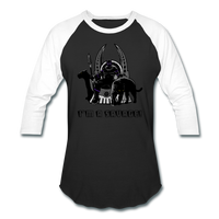 Character #46 Baseball T-Shirt - black/white