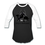 Character #46 Baseball T-Shirt - black/white