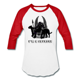 Character #46 Baseball T-Shirt - white/red