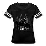 Character #46 Women’s Vintage Sport T-Shirt - black/white