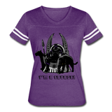 Character #46 Women’s Vintage Sport T-Shirt - vintage purple/white