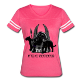 Character #46 Women’s Vintage Sport T-Shirt - vintage pink/white