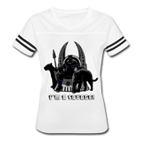 Character #46 Women’s Vintage Sport T-Shirt - white/black