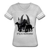 Character #46 Women’s Vintage Sport T-Shirt - heather gray/white