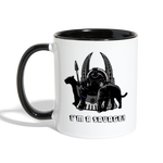 Character #46 Contrast Coffee Mug - white/black