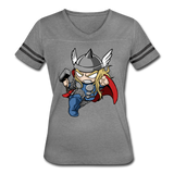 Character #47 Women’s Vintage Sport T-Shirt - heather gray/charcoal