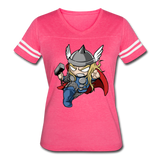 Character #47 Women’s Vintage Sport T-Shirt - vintage pink/white