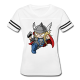 Character #47 Women’s Vintage Sport T-Shirt - white/black