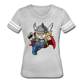 Character #47 Women’s Vintage Sport T-Shirt - heather gray/white