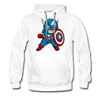 Character #48 Men’s Premium Hoodie - white