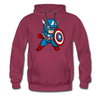 Character #48 Men’s Premium Hoodie - burgundy