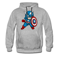 Character #48 Men’s Premium Hoodie - heather gray
