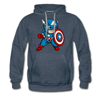 Character #48 Men’s Premium Hoodie - heather denim