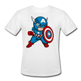 Character #48 Men’s Moisture Wicking Performance T-Shirt - white