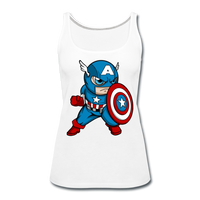 Character #48 Women’s Premium Tank Top - white