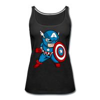 Character #48 Women’s Premium Tank Top - black