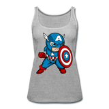 Character #48 Women’s Premium Tank Top - heather gray