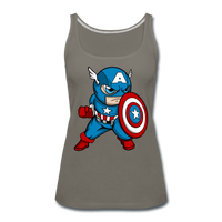 Character #48 Women’s Premium Tank Top - asphalt gray