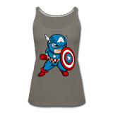 Character #48 Women’s Premium Tank Top - asphalt gray