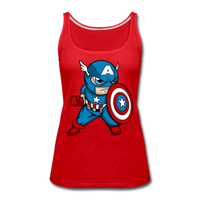 Character #48 Women’s Premium Tank Top - red