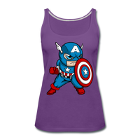Character #48 Women’s Premium Tank Top - purple
