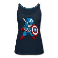 Character #48 Women’s Premium Tank Top - deep navy