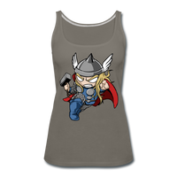 Character #47 Women’s Premium Tank Top - asphalt gray
