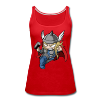 Character #47 Women’s Premium Tank Top - red