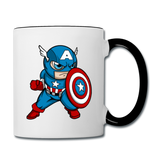 Character #48 Contrast Coffee Mug - white/black
