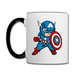 Character #48 Contrast Coffee Mug - white/black