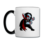 Character #49 Contrast Coffee Mug - white/black