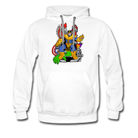Character #50 Men’s Premium Hoodie - white