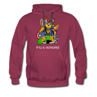 Character #50 Men’s Premium Hoodie - burgundy