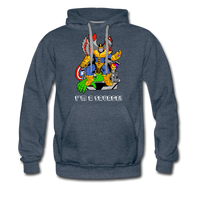 Character #50 Men’s Premium Hoodie - heather denim