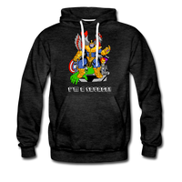 Character #50 Men’s Premium Hoodie - charcoal gray