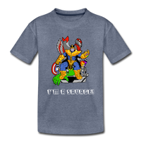 Character #50 Kids' Premium T-Shirt - heather blue